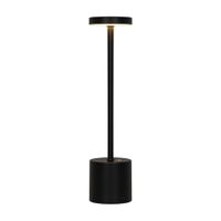 Lampara de Mesa LED Orange Maeve Luz Cálida Negro
