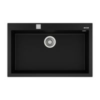 Lavadero de Cuarzo Teka Forsquare 1 Poza 79x50x20cm