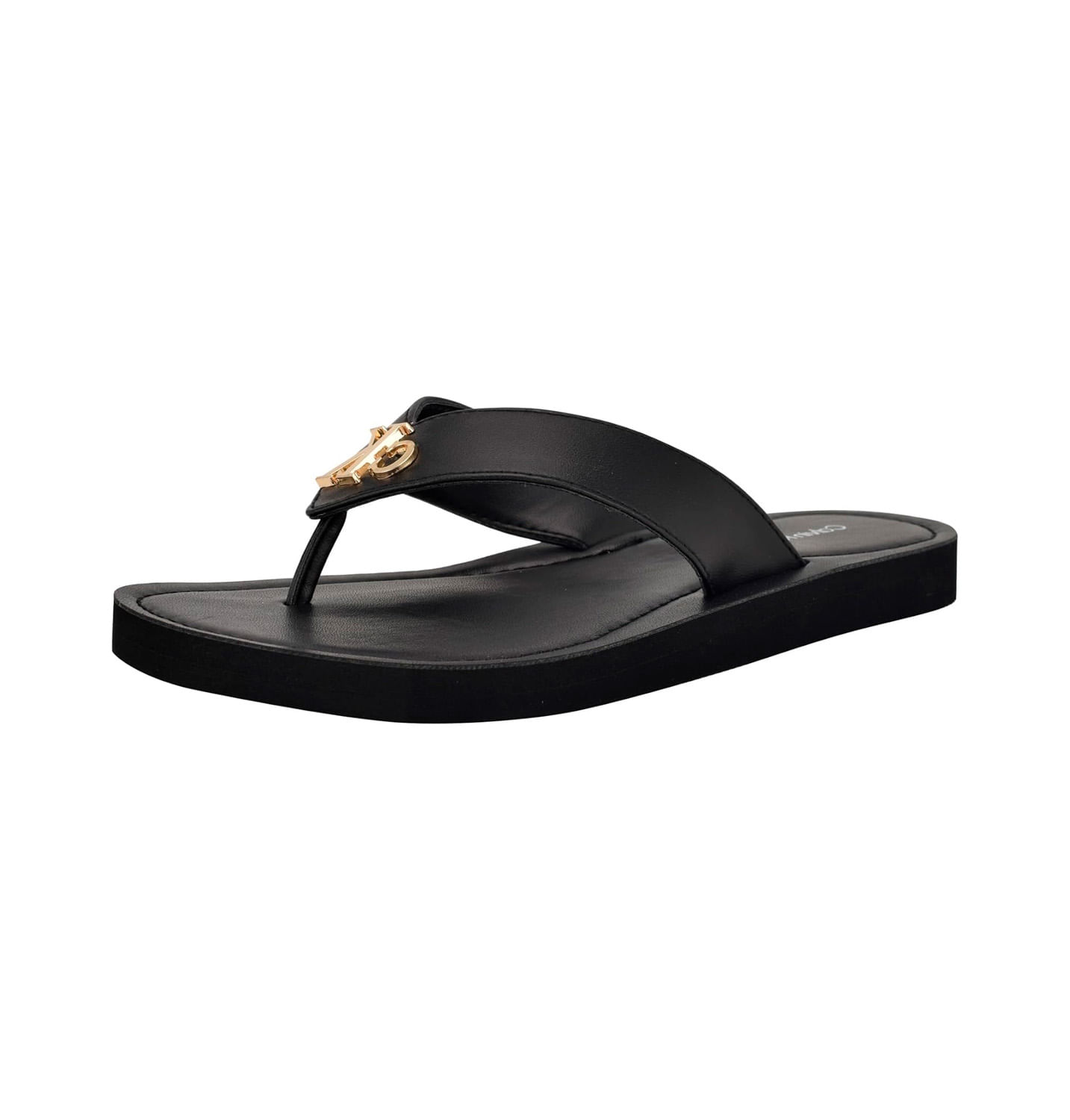 Sandalia Calvin Klein Jaimze Black Dama Talla 6