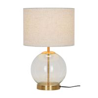 Lampara de Mesa Orange Lumio 1 Luz E27 Dorado