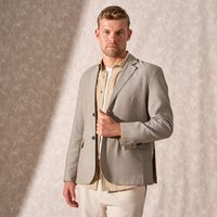 Blazer Hombre Malabar Lino Solid R1