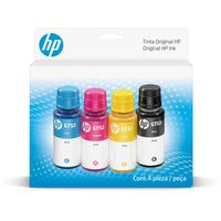 Tinta HP GT53 GT52 Kit 4 colores Negro Cian Magenta Amarilo