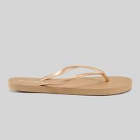 Sandalias De Playa Hypnotic Mujer Solid Dorado