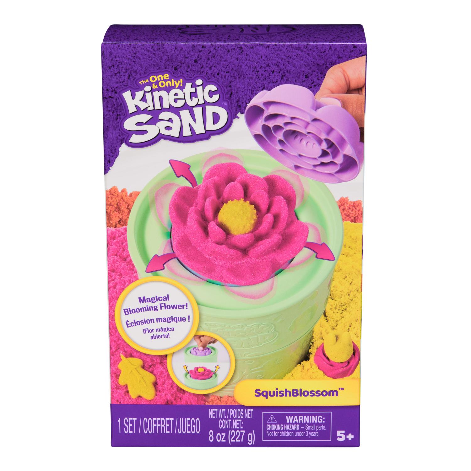 Set Creación Flores Arena Mágica Kinetic Sand
