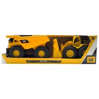 Pack X2 Carros De Juguete Cat Mini Crew 7""