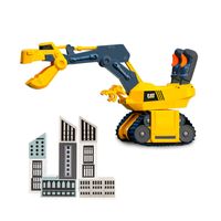 Excavadora De Juguete Cat Roarin Rex-Cavator Con Luces Y Sonidos