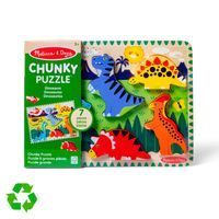 Rompecabezas De Encaje Madera Melissa & Doug Dinosaurios