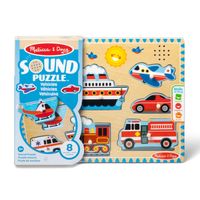 Rompecabezas Con Sonido Melissa & Doug Vehículos