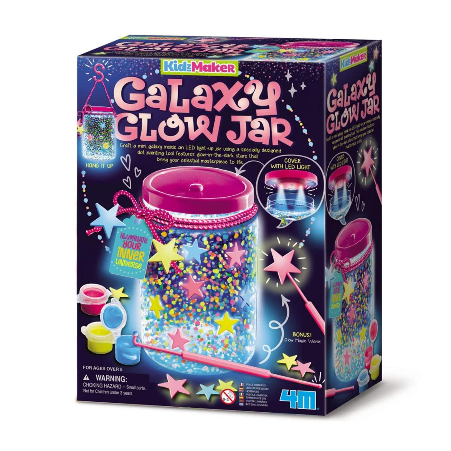 Set Crea Un Frasco Mágico De Estrellas Que Brilla En La Oscuridad Diy