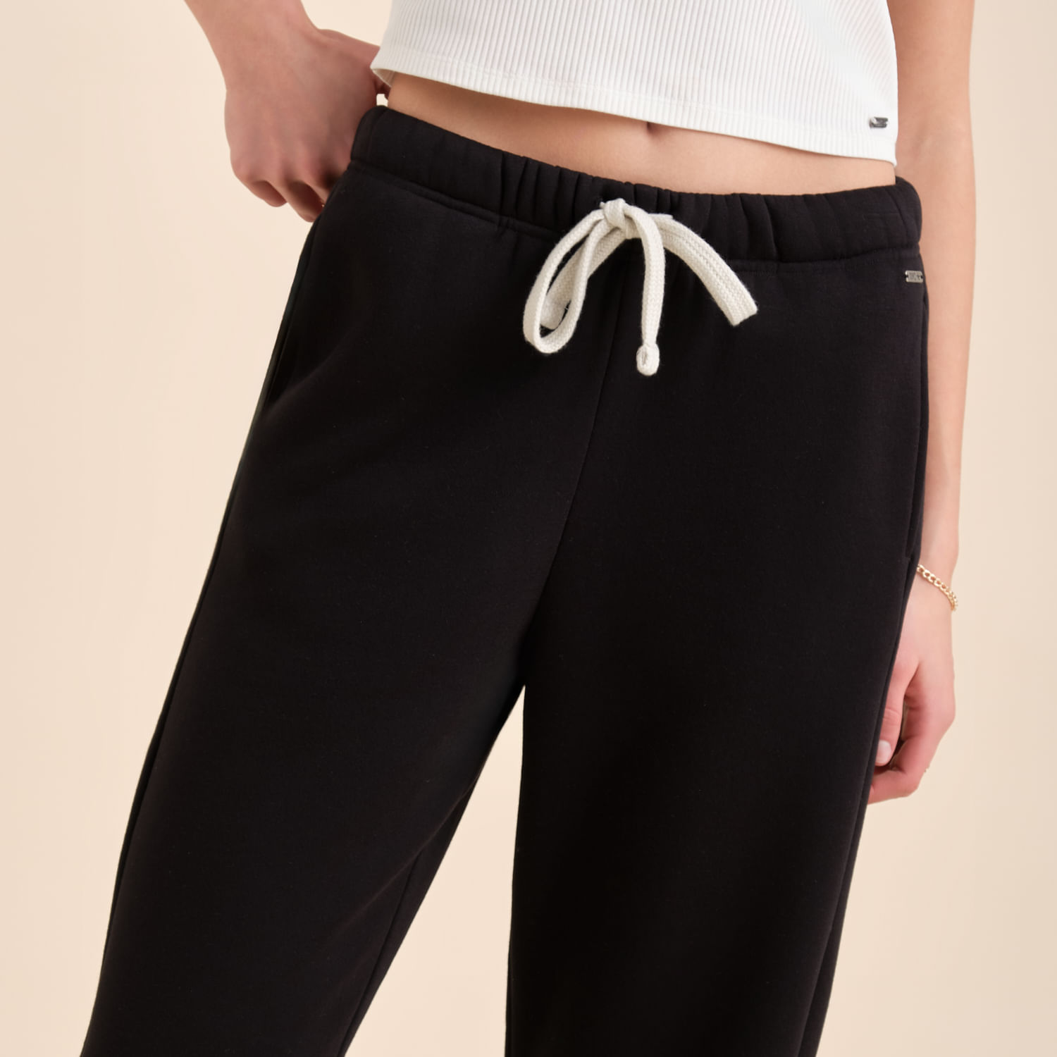 Pantalon De Buzo Mujer Amc Cordon