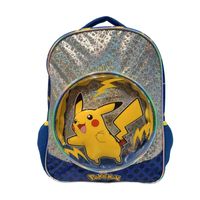 Mochila Pokemon Pikachu Premium Azul
