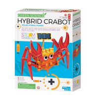 Set De Robótica Arma Un Robot Híbrido Solar De Cangrejo