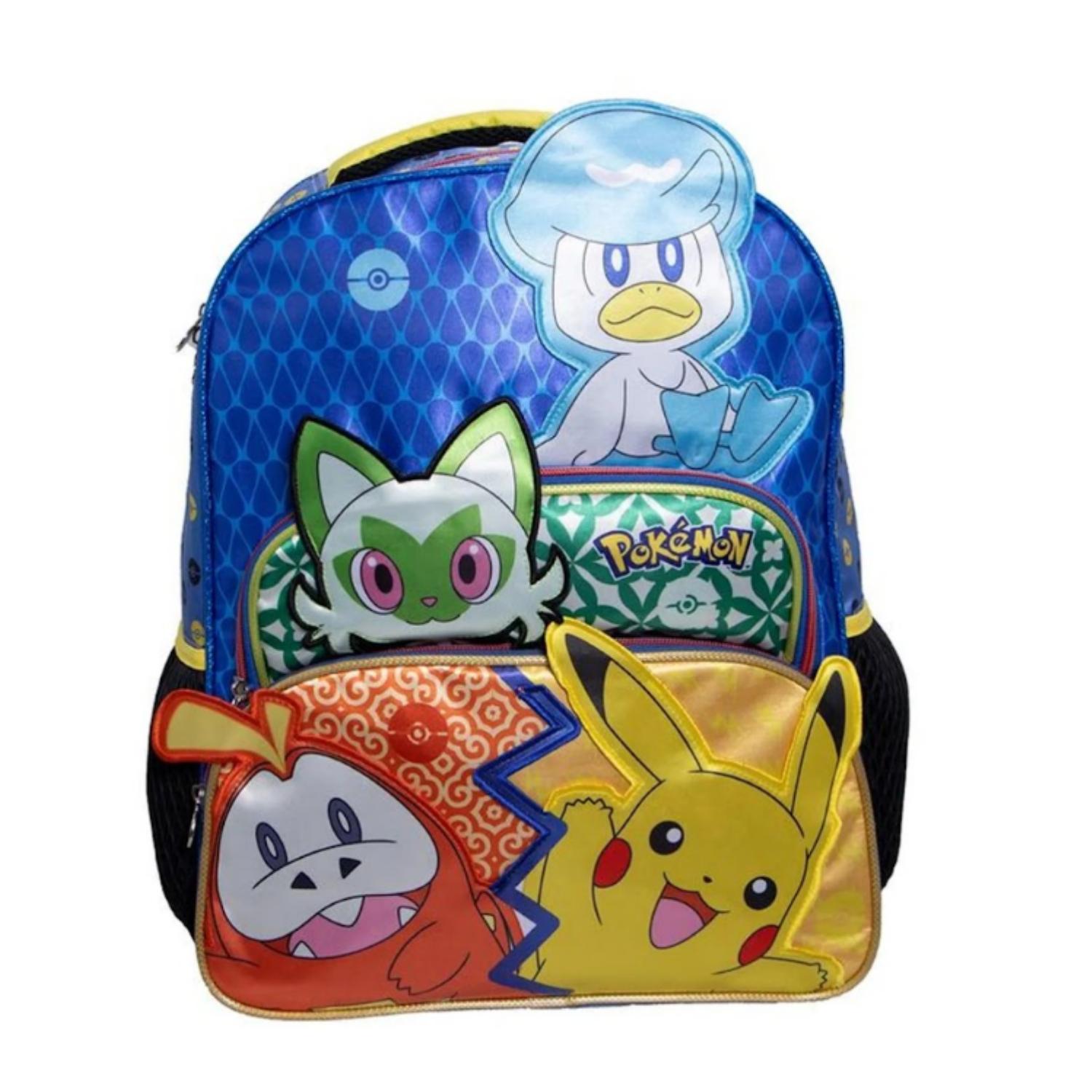 Mochila Pokemon Pikachu Media