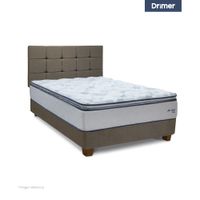 Dormitorio Americano New Ozono 2 Plazas Cuadros Beige