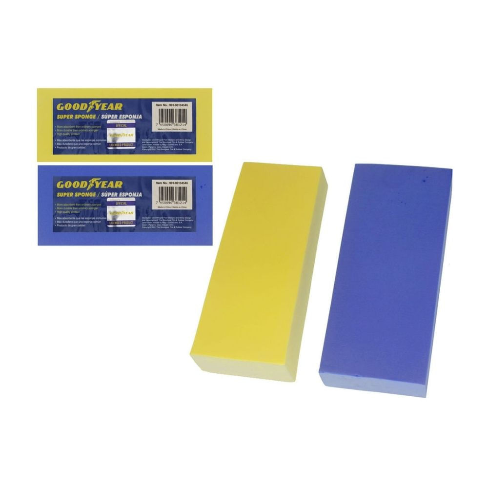Esponja para limpieza 17.5x7.5x3.5cm Goodyear