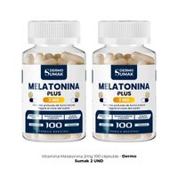 Melatonina Plus 2mg - 100 Cap - Dermo Sumak  2 und