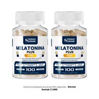 Melatonina Plus 5mg - 100 Cap - Dermo Sumak  2 und