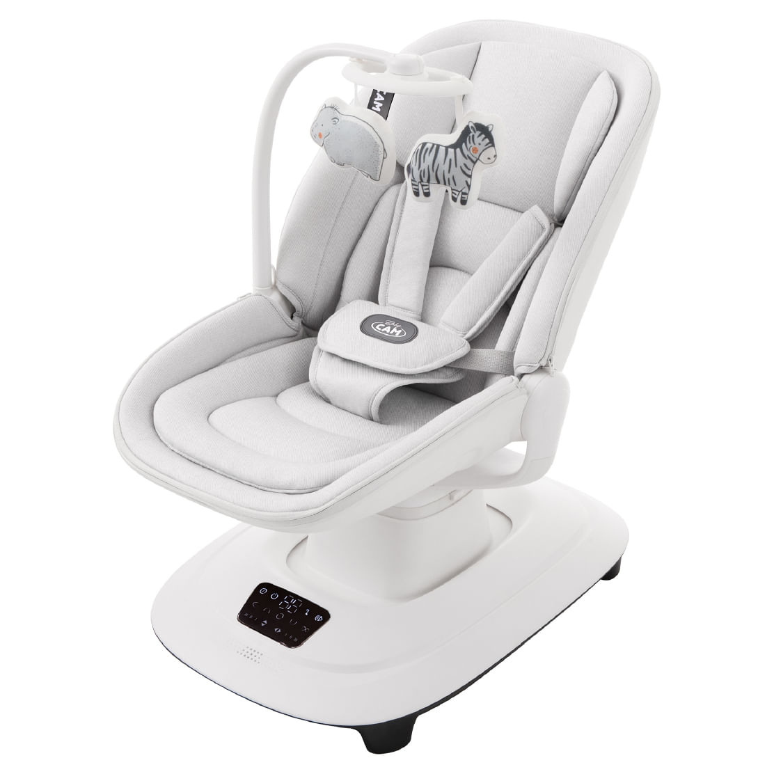 Mecedora electrica tactil Rocking Chair Baby Cam blanco