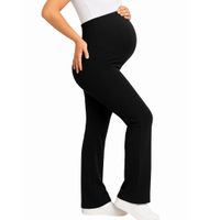 Buzo palazo Pantalón Flare Embarazo y maternidad material algodon french terry Talla L