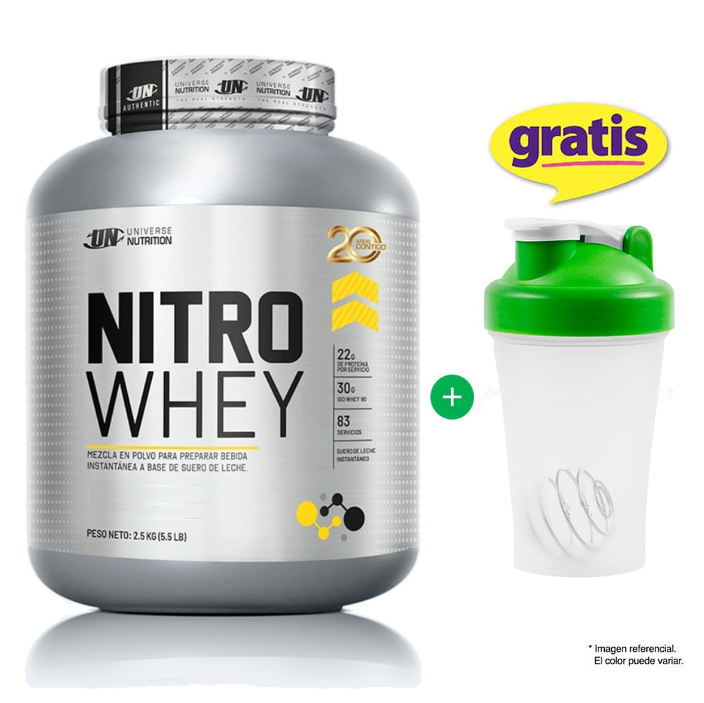 Proteína Nitro whey 2.5 kg Chocolate