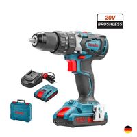 Taladro Atornillador Percutor Inalámbrico 20V 2Ah Brushless RONIX 8905K