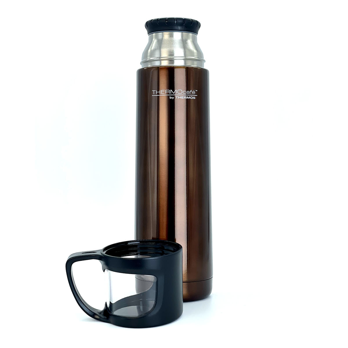 THERMOS TERMO EJECUTIVO 500 ML ACERO HABANO CAFÉ