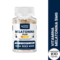 Melatonina plus 5mg - 100 Cap - Dermo Sumak