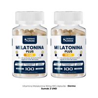 Melatonina plus 10mg - 100 Cap - Dermo Sumak 2 und
