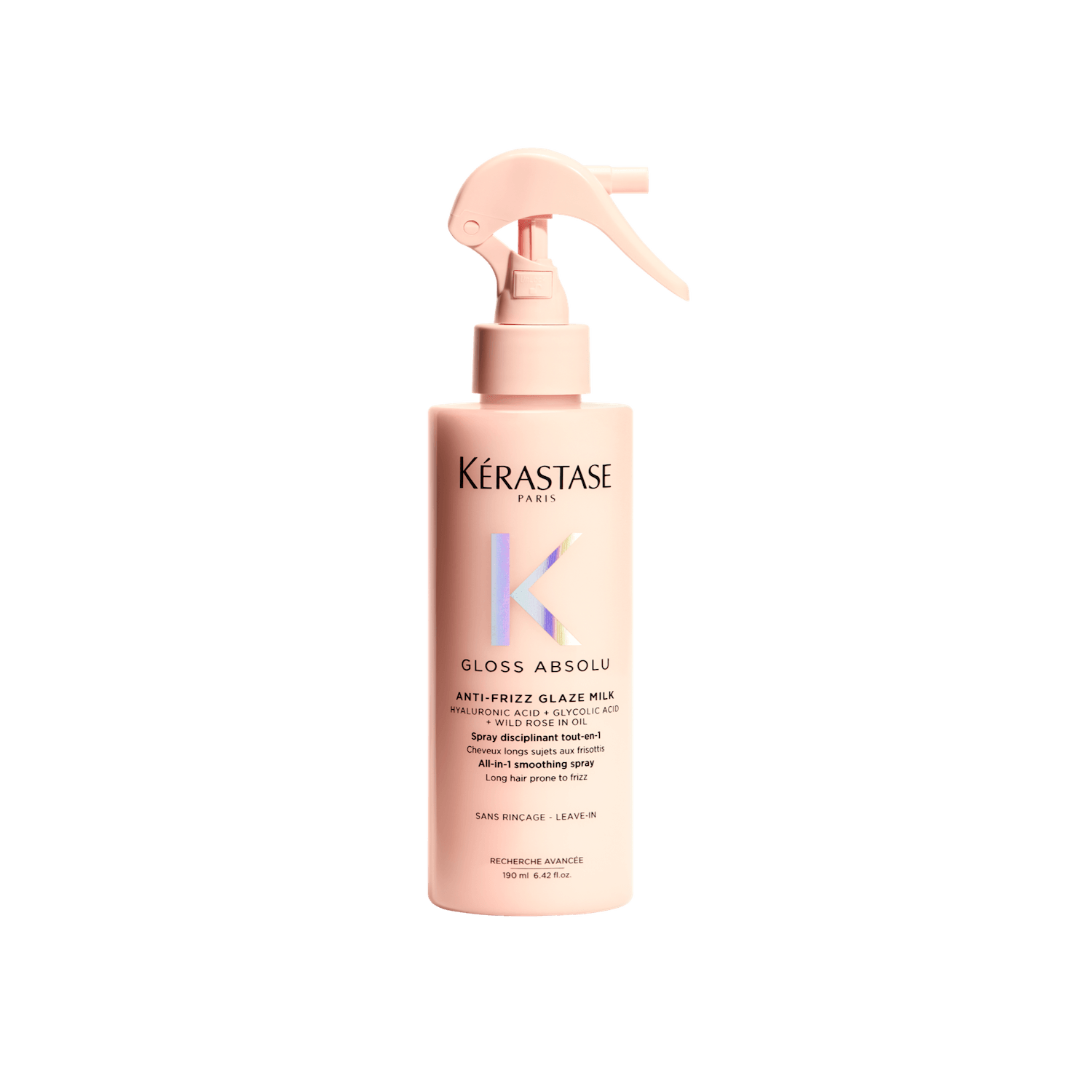 Kerastase gloss absolu spray acondicionador sin enjuague anti-frizz glaze milk 190ml