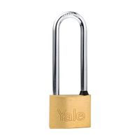 Candado Largo Bronce 50mm Yale Bronce/Acero - 3 Llaves