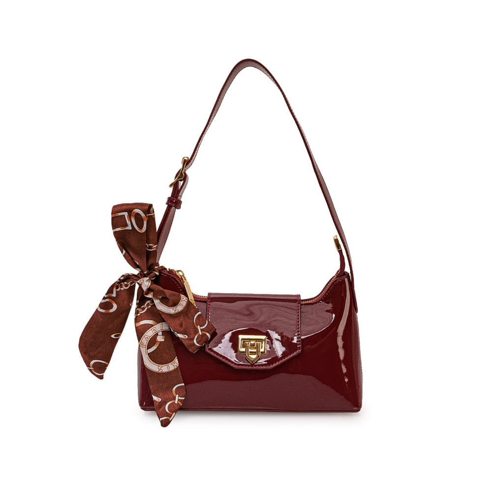 Morral Briganti Shoulder Bag BRI-MO2607 Cherry