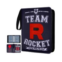 Pokemon Folder 9 Pocket Team Rocket 900 cartas