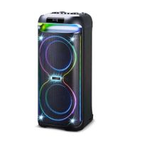 Torre BLACKLINE TORRBL8INF 2X8 50W BT FM Sonido Espacial  Negro