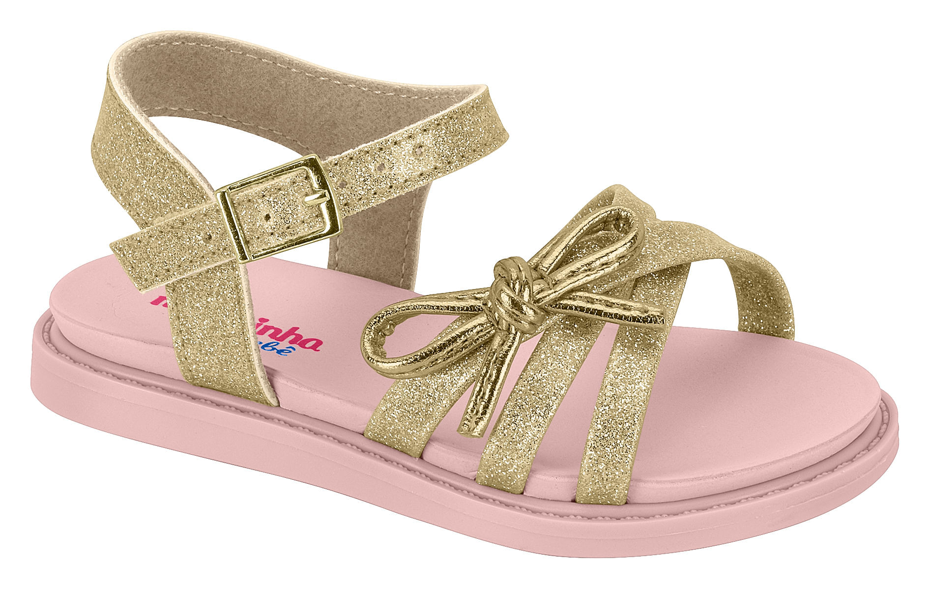 SANDALIAS NIÑA MOLEKINHA DORADO 2714.222.28503