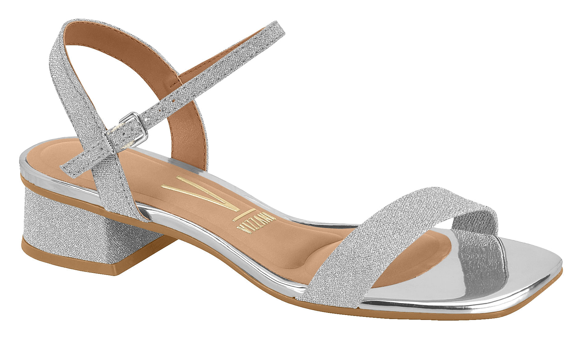 SANDALIAS MUJER VIZZANO PLATA 6454.111.26565