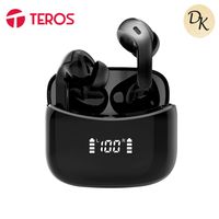Audífonos Teros Bluetooth Negro TE-8074