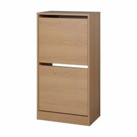 Mueble Zapatero 2 Puertas Natural 49x30x93cm Orange