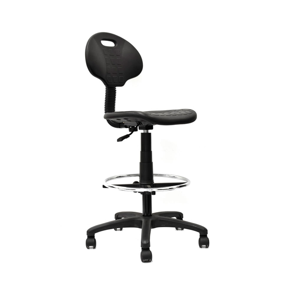 Silla Cajero Ergonómico Twig Negro 1P Ofideas