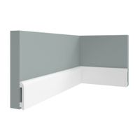 Zócalo Curvo Arc Blanco 7cm Makensi