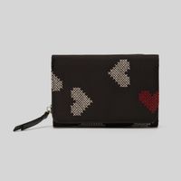 Billetera Hypnotic Hearts Mediano