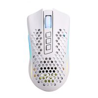 Redragon - Mouse Storm Pro M808 Wireless RGB - Blanco
