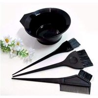Kit para Teñir Cabello Set de Brochas y Cepillos con Bol