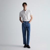 Polo Hombre Sfera Pique Blanco