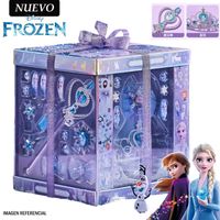 Juguete Set de Joyas y Cuentas de Frozen con Corona y Varita SSD-6130