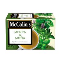 Infusión Menta y Muña MC COLINS Caja 20un