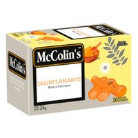Infusión Sabor a  Cúrcuma y Jengibre MC COLINS Caja 20un