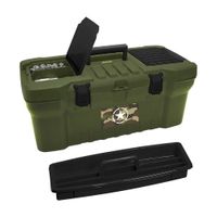 Caja de herramientas Rimax Militar Verde