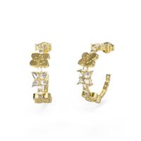 Aretes Guess Para Mujer JUBE05505JWYGT/U