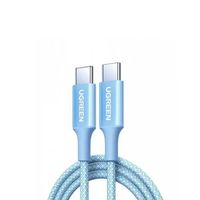 Cable Ugreen USB-C a USB-C PD Fast Charging Trenzado 2M 100W Azul L502 65254
