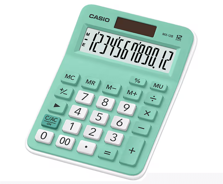 CALCULADORA CASIO MX-12B-GN